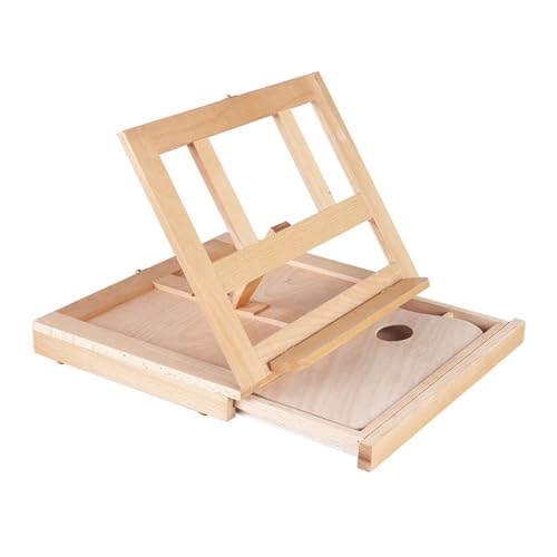 Skizzenbox, multifunktional, tragbar, faltbar, Holz-Skizzenbox mit Schublade for Studenten, Künstler, Anfänger Skizzenbox, multifunktional, tragbar, faltbar, Holz-Skizzenbox mit Schublade for Studenten, Künstler, Anfänger von GIYXHU