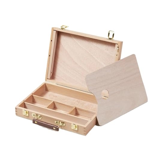 Skizzenbox, tragbar, Kunststudenten gehen for Skizzieren, spezielle hölzerne Ölgemäldebox, Skizzenbrett, Malwerkzeuge Skizzenbox, tragbar, Kunststudenten gehen for Skizzieren, spezielle hölzerne Ölgemäldebox, Skizzenbrett, Malwerkzeuge von GIYXHU