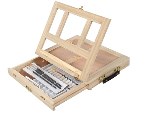 Skizzenbox aus Holz for Malerei, Künstler, Skizze, Schubladenbox, tragbares Zubehör, Koffer, Kunstbedarf Skizzenbox aus Holz for Malerei, Künstler, Skizze, Schubladenbox, tragbares Zubehör, Koffer, Kunstbedarf von GIYXHU