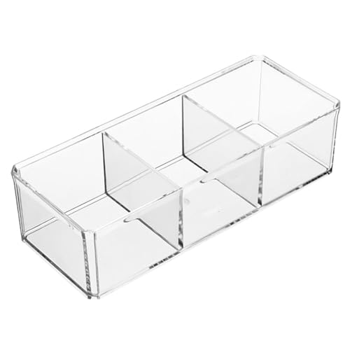 Teebeutel-Organisator 2 Stück Teebeutel-Aufbewahrungsbox, Schubladentyp, Kaffeekapsel-Sortierbox, Tee-, Kaffee- und Zuckerbehälter(L Without Cover) von GIYXHU