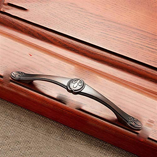 Rustikale Schrankgriffe, Antike Schrankgriffe aus Zinklegierung, Schrankgriffe der Rotbronze-Serie, Schubladenknöpfe, Kleiderschranktürgriff, Möbelgriff, Hardware (Nr. 1474)(6034 128rb) von GJLRZGMY
