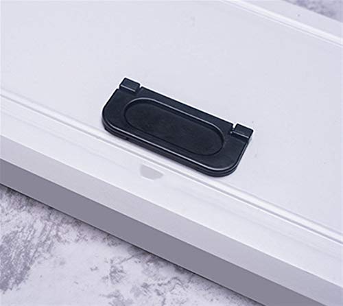 Rustikale Schrankgriffe, Möbelgriff, schwarze Schrankgriffe im amerikanischen modernen Stil, Küchenschrankgriffe aus massiver Aluminiumlegierung, Schubladenknöpfe, Beschläge (Nr. 120)(La235 64) von GJLRZGMY