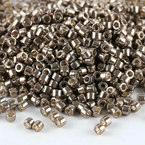 10g/rohr importiert metall serie DB11/0 Perlen schmuck zubehör, geeignet für verschiedene DIY brac-DB1852 von GJUYTD