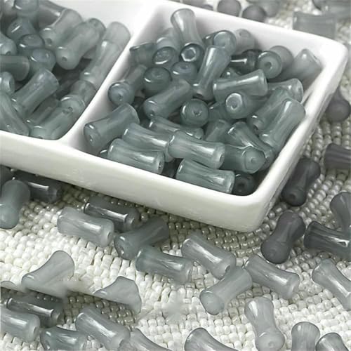 12 mm Glas, mehrfarbig, schöne Glasperlen, Jade-Imitation, handgefertigte Perlen, Materialien zur Herstellung von Armbändern und Halsketten, 4–12 mm (10 Stück) von GJUYTD