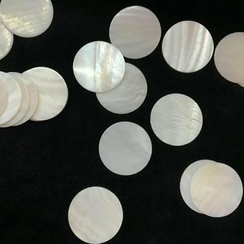 20/25/30/40/50 MM, 30 Stück, 100% natürliches Weiß, flach, rund, ohne Loch, Süßwasser-Muschelperlen, Schmuckzubehör, Charms, DIY-Zubehör, 50 mm 20/25/30/40/50 MM, 30 Stück, 100% natürliches Weiß, flach, rund, ohne Loch, Süßwasser-Muschelperlen, Schmuckzubehör, Charms, DIY-Zubehör, 50 mm von GJUYTD