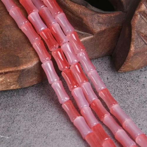 20 Stück 12 x 6 mm Röhrenform, imitierte Jadefarbe, beschichtete undurchsichtige Glasperlen zur Schmuckherstellung, DIY-Ohrring-Zubehör – 9 Halbmelone – 12 x 6 mm 20 Stück 12 x 6 mm Röhrenform, imitierte Jadefarbe, beschichtete undurchsichtige Glasperlen zur Schmuckherstellung, DIY-Ohrring-Zubehör – 9 Halbmelone – 12 x 6 mm von GJUYTD