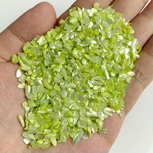 3–5 mm unregelmäßig gefärbte Muschelkiesperlen, natürliche Aurora-Muscheln, Splitterperlen ohne Loch für Aquarien, Bonsai, Heimwerkerarbeiten, Nageldekor, Typ 13–100 g 3–5 mm unregelmäßig gefärbte Muschelkiesperlen, natürliche Aurora-Muscheln, Splitterperlen ohne Loch für Aquarien, Bonsai, Heimwerkerarbeiten, Nageldekor, Typ 13–100 g von GJUYTD