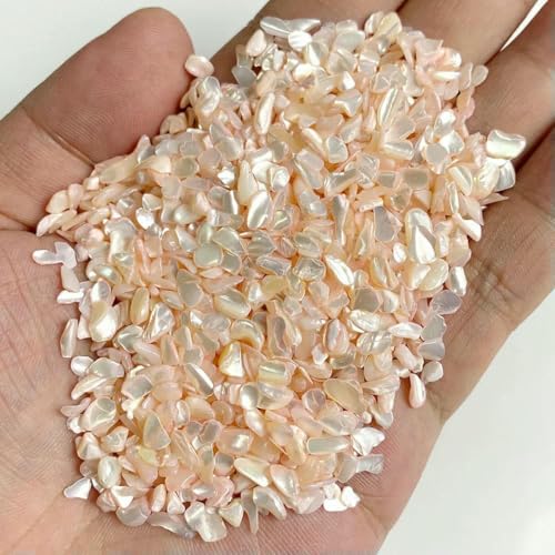 3–5 mm unregelmäßig gefärbte Muschelkiesperlen, natürliche Aurora-Muscheln, Splitterperlen ohne Loch für Aquarien, Bonsai, Heimwerkerarbeiten, Nageldekor, Typ 15–100 g 3–5 mm unregelmäßig gefärbte Muschelkiesperlen, natürliche Aurora-Muscheln, Splitterperlen ohne Loch für Aquarien, Bonsai, Heimwerkerarbeiten, Nageldekor, Typ 15–100 g von GJUYTD