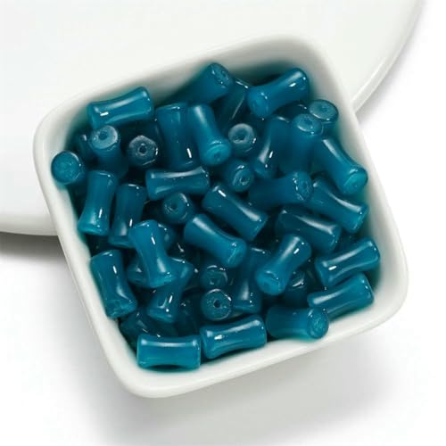 30 Stück 6,5 x 11,5 mm Jade-Imitat-Verbindungsanhänger, lose Glasperlen für handgefertigten Schmuck, Armbänder, Halsketten, Zubehör – 23–30 Stück 30 Stück 6,5 x 11,5 mm Jade-Imitat-Verbindungsanhänger, lose Glasperlen für handgefertigten Schmuck, Armbänder, Halsketten, Zubehör – 23–30 Stück von GJUYTD