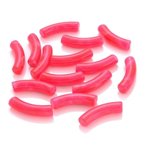 5/10 Stück bunte gebogene Rohrperlen mit Farbverlauf, Acryl-Ellenbogen-Rohrperlen zur Schmuckherstellung, Armband, Ohrringe, Telefonkettenzubehör, 26–11,3,0 mm, 5 Stück 5/10 Stück bunte gebogene Rohrperlen mit Farbverlauf, Acryl-Ellenbogen-Rohrperlen zur Schmuckherstellung, Armband, Ohrringe, Telefonkettenzubehör, 26–11,3,0 mm, 5 Stück von GJUYTD