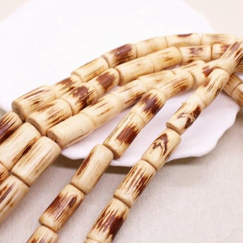 DIY Holzkette, Röhrenperlen, Ketten, DIY Schmuck, Halskette, Armbandherstellung, Zubehör, Modeaccessoires, 1 Stück Kette von GJUYTD