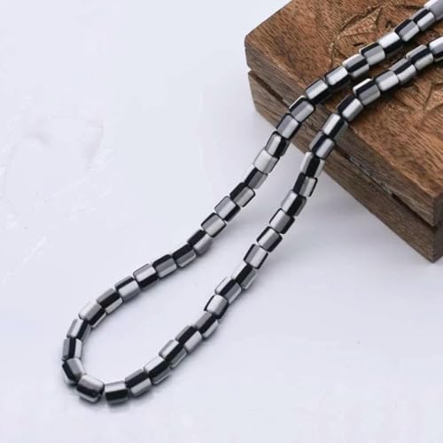 Farbige Fassperlen, DIY-Schmuckzubehör, Polymer-Ton, Röhren-Abstandshalter, Perle für die Schmuckherstellung, DIY-Handgemachtes Armbandzubehör, 34–6 mm, 60 Stück von GJUYTD
