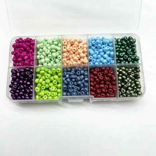HOT Buchstaben-Puzzle-Perlen-Box für Armbänder, Schmuck, DIY, Handarbeit, Zubehör, Alphabet, Glasperlen-Werkzeugset, 04 von GJUYTD