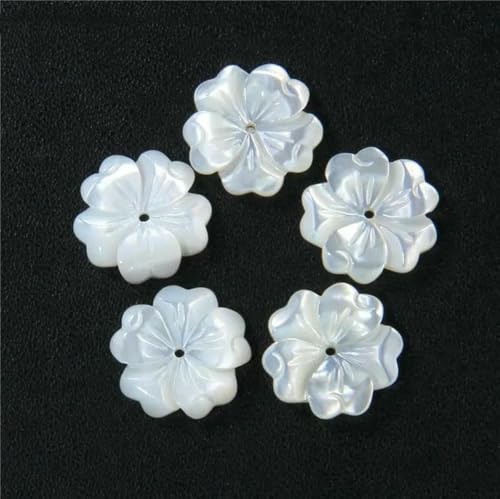 Muschel-Charms, natürlich geschnitzte Perlmutt-Blumenmuschel-Anhänger, Perlen für DIY-Halsketten, Schmuckherstellung, 37 Blumen, 20 mm, 5 Stück Muschel-Charms, natürlich geschnitzte Perlmutt-Blumenmuschel-Anhänger, Perlen für DIY-Halsketten, Schmuckherstellung, 37 Blumen, 20 mm, 5 Stück von GJUYTD