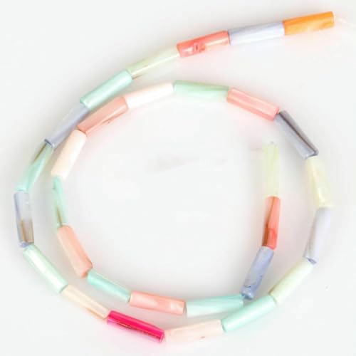 Natürliche Macaron-Muschelperlen, Love Heart, Stern, Mond, Würfel, flach, rund, lose Abstandsperlen, Basteln für DIY-Schmuck, Armbandherstellung, 15 Zoll – 4 x 13,0 mm, Zylinder Natürliche Macaron-Muschelperlen, Love Heart, Stern, Mond, Würfel, flach, rund, lose Abstandsperlen, Basteln für DIY-Schmuck, Armbandherstellung, 15 Zoll – 4 x 13,0 mm, Zylinder von GJUYTD