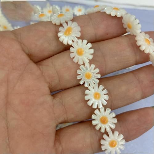 Natürliche Perlmutt-Muschel, kleine Perlen zur Schmuckherstellung, Mode, DIY, Halskette, Armband, Zubehör, 10 mm Natürliche Perlmutt-Muschel, kleine Perlen zur Schmuckherstellung, Mode, DIY, Halskette, Armband, Zubehör, 10 mm von GJUYTD