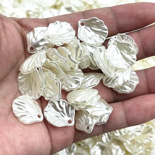 Neue 30 Stück 15 x 17 mm Muschelimitat-Acrylperlen Blütenblätter Blätter Charm für DIY Halskette Ohrringe Anhänger Schmuckherstellung-98-120 Stück Neue 30 Stück 15 x 17 mm Muschelimitat-Acrylperlen Blütenblätter Blätter Charm für DIY Halskette Ohrringe Anhänger Schmuckherstellung-98-120 Stück von GJUYTD