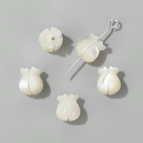 Niedliche weiße Perlmutt-Muschel-Charms, natürliche Tulpen, Blumen, Tauben, Muscheln, Perlen für Schmuckherstellung, Armband, Halskette, DIY, Nr. 1, Tulpen, 5 Stück Niedliche weiße Perlmutt-Muschel-Charms, natürliche Tulpen, Blumen, Tauben, Muscheln, Perlen für Schmuckherstellung, Armband, Halskette, DIY, Nr. 1, Tulpen, 5 Stück von GJUYTD