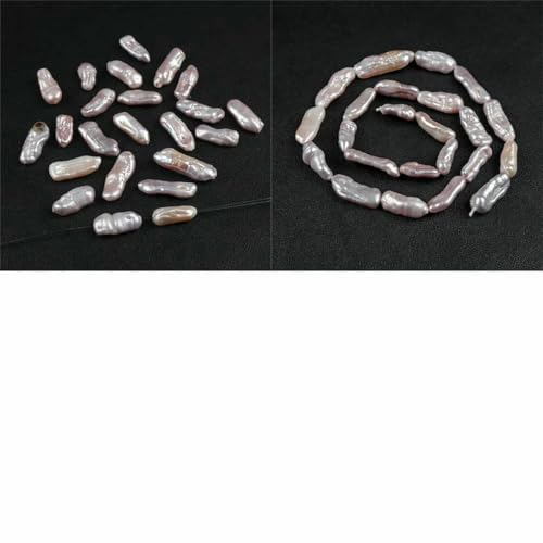 Perlen, unregelmäßige Süßwasserperlen, passend für DIY-Schmuckherstellung, Halskette, Armband, Ohrringe, Zubehör, Stil 16, eine Schnur Perlen, unregelmäßige Süßwasserperlen, passend für DIY-Schmuckherstellung, Halskette, Armband, Ohrringe, Zubehör, Stil 16, eine Schnur von GJUYTD
