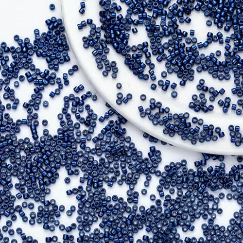 Perlen 1,6 MM 10 g/20 g/30 g Metallicfarbene Glasperlen für DIY handgemachtes Häkelgewebe-1.6HDB-99-30 g Perlen 1,6 MM 10 g/20 g/30 g Metallicfarbene Glasperlen für DIY handgemachtes Häkelgewebe-1.6HDB-99-30 g von GJUYTD