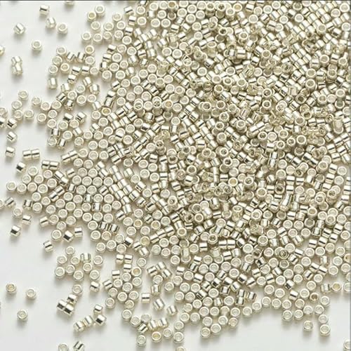 Perlen 1,6 MM 10 g/20 g/30 g Metallicfarbene Glasperlen lose für DIY handgefertigtes Häkelgewebe-1.6HDB-72-20 g Perlen 1,6 MM 10 g/20 g/30 g Metallicfarbene Glasperlen lose für DIY handgefertigtes Häkelgewebe-1.6HDB-72-20 g von GJUYTD