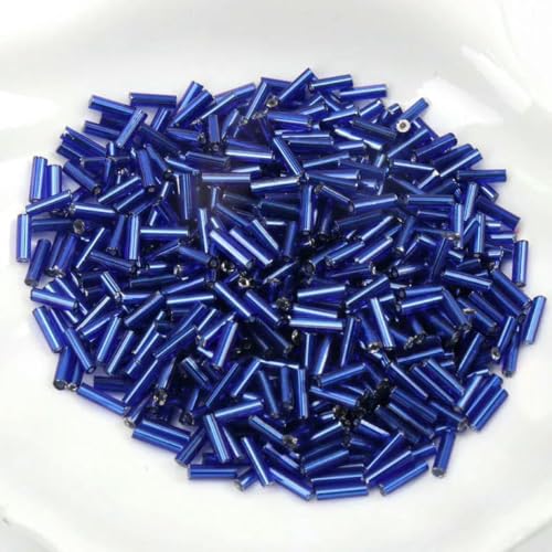 Tube LINED Glas Tschechische Rocailles Spacer Perlen für Schmuck handgefertigt DIY 17 Farben 2x6mm 300pcs-5 Tube LINED Glas Tschechische Rocailles Spacer Perlen für Schmuck handgefertigt DIY 17 Farben 2x6mm 300pcs-5 von GJUYTD