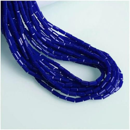 x 4,0 mm österreichische quaderförmige Kristallperlen, transparent, quadratisch, facettiertes Glas, lose Abstandsperlen zur Schmuckherstellung, Halsketten, Armbänder, SJCF001-14, von GJUYTD