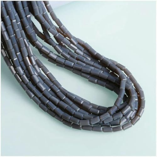 x 4,0 mm österreichische quaderförmige Kristallperlen, transparent, quadratisch, facettiertes Glas, lose Abstandsperlen zur Schmuckherstellung, Halsketten, Armbänder, SJCF001-35, von GJUYTD