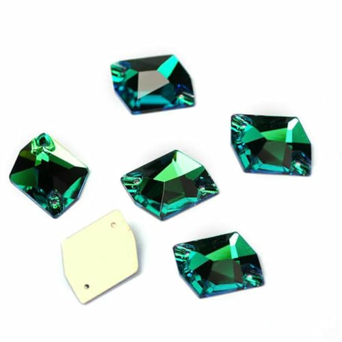 3265 Cosmic Flache Rückseite zum Aufnähen von Kristallsteinen, Glas-Strass, DIY, lose Strasssteine für Kleider, Peridot, 13 x 17 mm, 48 Stück 3265 Cosmic Flache Rückseite zum Aufnähen von Kristallsteinen, Glas-Strass, DIY, lose Strasssteine für Kleider, Peridot, 13 x 17 mm, 48 Stück von GJUYTI