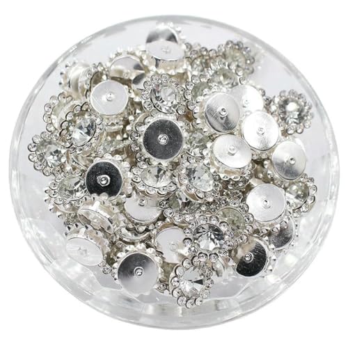 8–12 mm Krallen-Strasssteine, Perlensteine zum Aufnähen, Kristalle, Glasperlen, silberne Basissteine, Strassbesatz, Nähzubehör, Bastel-Edelsteine, S-Kristall, 10 mm, 30 Stück 8–12 mm Krallen-Strasssteine, Perlensteine zum Aufnähen, Kristalle, Glasperlen, silberne Basissteine, Strassbesatz, Nähzubehör, Bastel-Edelsteine, S-Kristall, 10 mm, 30 Stück von GJUYTI