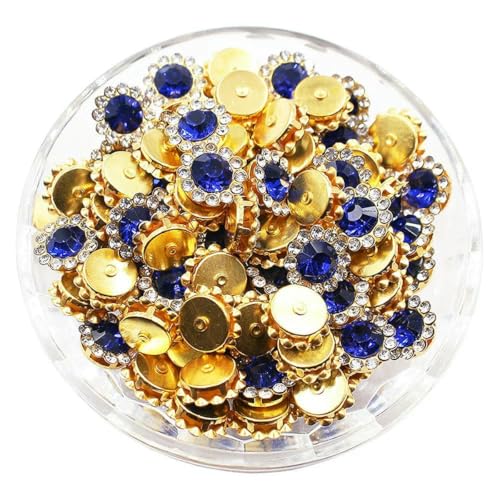 8–12 mm Krallen-Strasssteine, Perlensteine zum Aufnähen, Kristalle, Glasperlen, silberne Grundsteine, Strassbesatz, Nähzubehör, Bastel-Edelsteine, G-Saphir, 10 mm, 30 Stück 8–12 mm Krallen-Strasssteine, Perlensteine zum Aufnähen, Kristalle, Glasperlen, silberne Grundsteine, Strassbesatz, Nähzubehör, Bastel-Edelsteine, G-Saphir, 10 mm, 30 Stück von GJUYTI
