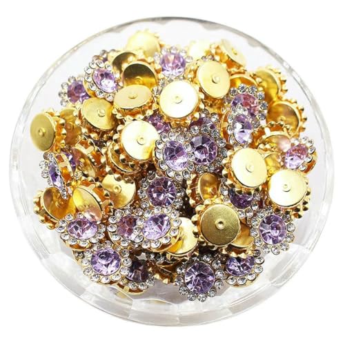 8–12 mm Krallen-Strasssteine, Perlensteine zum Aufnähen, Kristalle, Glasperlen, silberne Grundsteine, Strassbesatz, Nähzubehör, Bastel-Edelsteine, G-Tansanit, 12 mm, 30 Stück 8–12 mm Krallen-Strasssteine, Perlensteine zum Aufnähen, Kristalle, Glasperlen, silberne Grundsteine, Strassbesatz, Nähzubehör, Bastel-Edelsteine, G-Tansanit, 12 mm, 30 Stück von GJUYTI