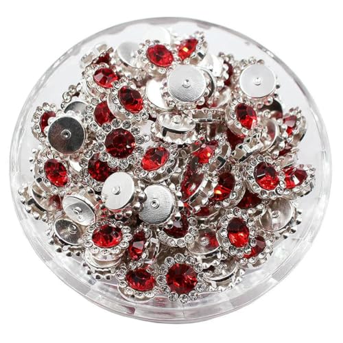 8–12 mm Krallen-Strasssteine, Perlensteine zum Aufnähen, Kristalle, Glasperlen, silberne Grundsteine, Strassbesatz, Nähzubehör, Bastel-Edelsteine, S-Siam, 12 mm, 30 Stück 8–12 mm Krallen-Strasssteine, Perlensteine zum Aufnähen, Kristalle, Glasperlen, silberne Grundsteine, Strassbesatz, Nähzubehör, Bastel-Edelsteine, S-Siam, 12 mm, 30 Stück von GJUYTI