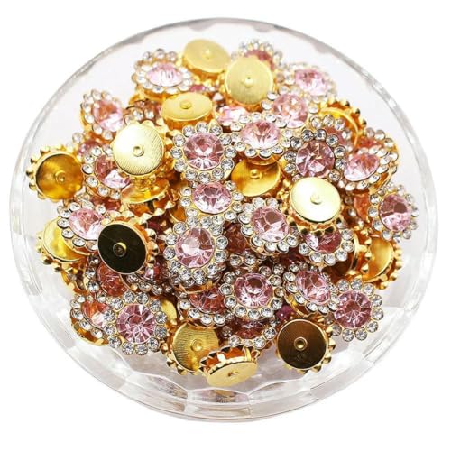 8 mm – 12 mm Krallen-Strasssteine, Perlensteine zum Aufnähen, Kristalle, Glasperlen, silberne Basissteine, Strassbesatz, Nähzubehör, Bastel-Edelsteine, G-Hellrosa, 12 mm, 100 Stück 8 mm – 12 mm Krallen-Strasssteine, Perlensteine zum Aufnähen, Kristalle, Glasperlen, silberne Basissteine, Strassbesatz, Nähzubehör, Bastel-Edelsteine, G-Hellrosa, 12 mm, 100 Stück von GJUYTI