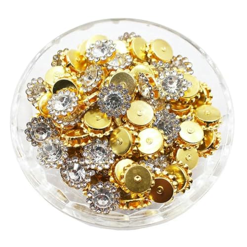 8 mm – 12 mm Krallen-Strasssteine, Perlensteine zum Aufnähen, Kristalle, Glasperlen, silberne Basissteine, Strassbesatz, Nähzubehör, Bastel-Edelsteine, G-Kristall, 10 mm, 100 Stück 8 mm – 12 mm Krallen-Strasssteine, Perlensteine zum Aufnähen, Kristalle, Glasperlen, silberne Basissteine, Strassbesatz, Nähzubehör, Bastel-Edelsteine, G-Kristall, 10 mm, 100 Stück von GJUYTI