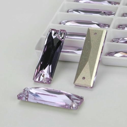 Cosmic Baguetee Glaskristall AB Mondlicht Nähsteine Flatback zum Aufnähen von Strasssteinen für Kleidungsstücke, Taschen, T371 Violett, 24 Stück, 8,5 mm, 26 mm, Sonstiges Cosmic Baguetee Glaskristall AB Mondlicht Nähsteine Flatback zum Aufnähen von Strasssteinen für Kleidungsstücke, Taschen, T371 Violett, 24 Stück, 8,5 mm, 26 mm, Sonstiges von GJUYTI