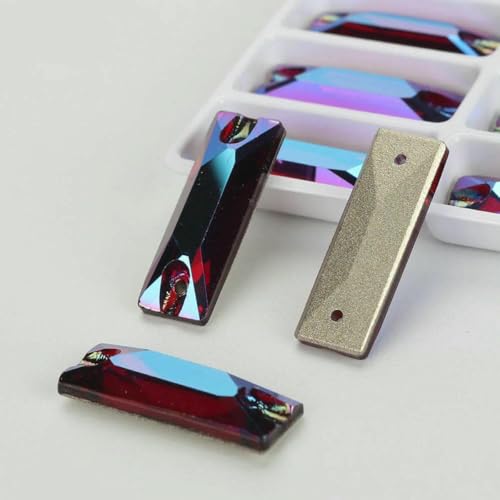 Cosmic Baguetee Glaskristall AB Mondlicht Nähsteine Flatback zum Aufnähen von Strasssteinen für Kleidungsstücke, Taschen - 208SI Siam SI - 108 Stück 4,0 mm 8 mm - Sonstiges Cosmic Baguetee Glaskristall AB Mondlicht Nähsteine Flatback zum Aufnähen von Strasssteinen für Kleidungsstücke, Taschen - 208SI Siam SI - 108 Stück 4,0 mm 8 mm - Sonstiges von GJUYTI
