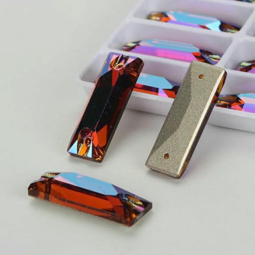 Cosmic Baguetee Glaskristall AB Mondlicht Nähsteine Flatback zum Aufnähen von Strasssteinen für Kleidungsstücke, Taschen – 259SI Mandarine SI – 72 Stück 5 mm 10 mm – Sonstiges Cosmic Baguetee Glaskristall AB Mondlicht Nähsteine Flatback zum Aufnähen von Strasssteinen für Kleidungsstücke, Taschen – 259SI Mandarine SI – 72 Stück 5 mm 10 mm – Sonstiges von GJUYTI
