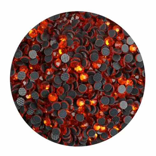 SS6 SS30 Crystal AB Hotfix-Steine, Hotfix-Strass, Glitzer-Kristall, zum Aufbügeln für Kleidungsstücke, Kleider, 19–6 mm (SS30), 288 Stück von GJUYTI