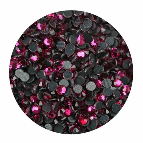 SS6 SS30 Crystal AB Hotfix-Steine, Hotfix-Strass, Glitzer-Kristall, zum Aufbügeln für Kleidungsstücke, Kleider, 32–4,0 mm (SS16), 1440 Stück von GJUYTI