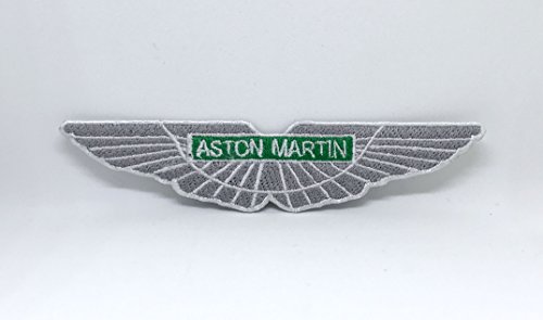 GK Aston Martin Dbs DB7 DB9 F1 Racing Bügelbild, bestickt, Silber, Rechteckig, Aufnäher, Patch, 1 Stück GK Aston Martin Dbs DB7 DB9 F1 Racing Bügelbild, bestickt, Silber, Rechteckig, Aufnäher, Patch, 1 Stück von GK