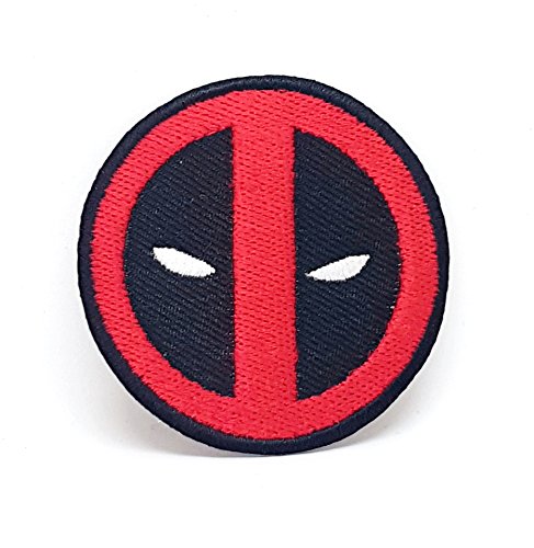 Deadpool-Logo Deadpool-Film, bestickter Aufnäher zum Aufbügeln oder Aufnähen. von GK