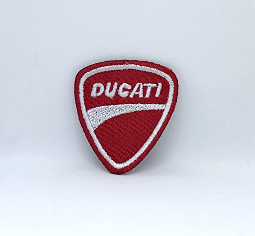 Ducati Motorräder Helme ROT Eisen nähen auf bestickt Patch Ducati Motorräder Helme ROT Eisen nähen auf bestickt Patch von GK