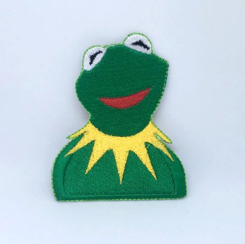 GK Kermit The Frog Muppets Show Character Iron On Sew On Embroidered Patch von GK