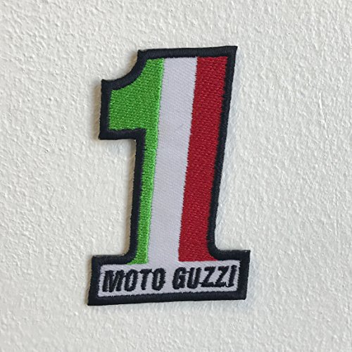 Italienische Motorradflagge Moto Guzzi 1 Aufnäher zum Aufbügeln oder Aufnähen Italienische Motorradflagge Moto Guzzi 1 Aufnäher zum Aufbügeln oder Aufnähen von UNGROL