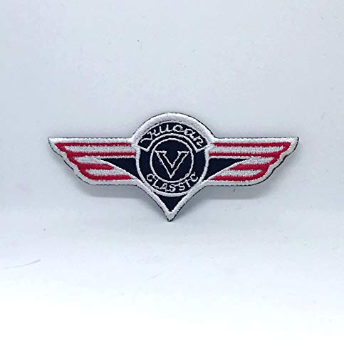 Kawasaki Vulcan Classic – Besticktes Biker-Emblem zum Aufbügeln oder Aufnähen von GK