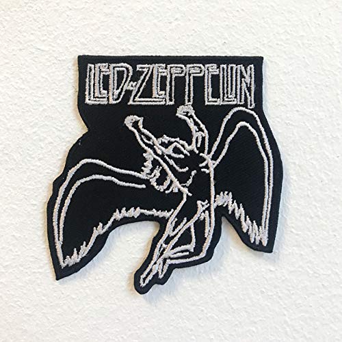 Led Zeppelin Flying Man Logo Notenband zum Aufbügeln Led Zeppelin Flying Man Logo Notenband zum Aufbügeln von GK