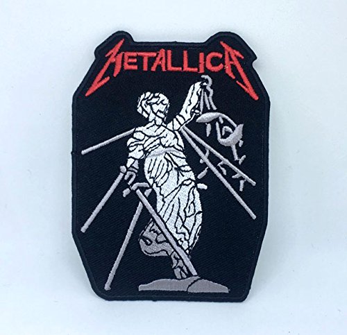 Metallica American Heavy Metall Band Eisen auf Sew auf bestickt Patch von GK