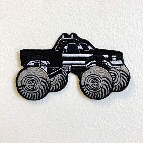 Monster Truck Spielzeug American Black Iron on Sew on Embroidered Patch Monster Truck Spielzeug American Black Iron on Sew on Embroidered Patch von GK