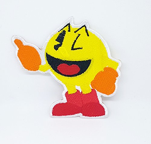 Pac Man Lustiger lächelnder Cartoon-Charakter zum Aufbügeln/Aufnähen Pac Man Lustiger lächelnder Cartoon-Charakter zum Aufbügeln/Aufnähen von yaco
